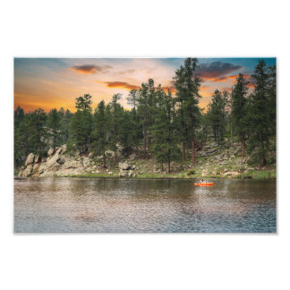 Foto Lago Bismark na Floresta Nacional de Colinas Negra