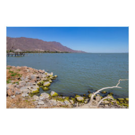 Foto Lago Chapala e Montanhas