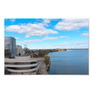Foto Lago Monona e Centro Madison