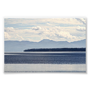 Foto Lago Yellowstone, Vista do polegar oeste