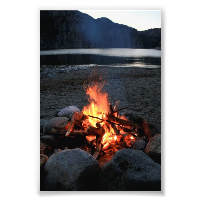 Foto Lakeside Bonfire (Frente)