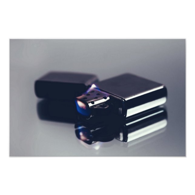 Foto Lâmpada Zippo. Belas artes (Frente)