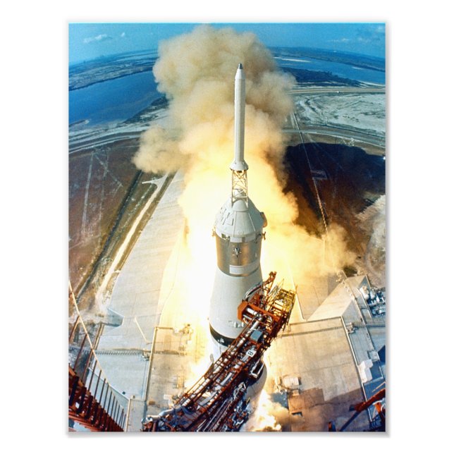 Foto Lançamento do Apollo 11 (Frente)