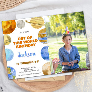 Foto Laranja Laranja Espacial Exterior Convites de