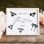 Foto Largue o Chá de panela da Lingerie das calças<br><div class="desc">Coloque esta impressão de fotografia divertida no seu chá de panela!</div>