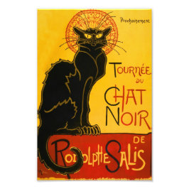 Foto Le Chat Noir The Black Cat Art Nouveau Vintage