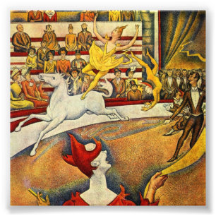 Foto Le Cirque ( O Circo ) por Georges Seurat