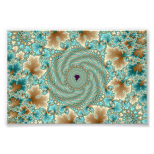 Foto Leafy Whorls Fractal