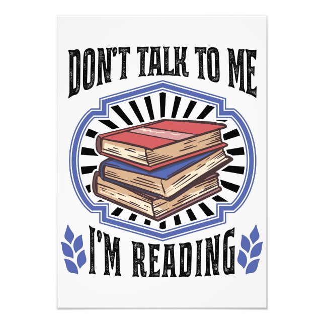 Foto Leitor Presente Estou Lendo Livros (Frente)