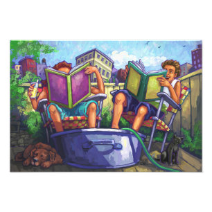 Foto Leitura de Verão
