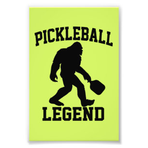 Foto Lenda do Pickleball Divertido Pé-grande