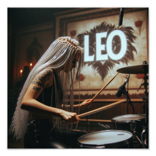 Foto Leo Zodiac Musical Drums