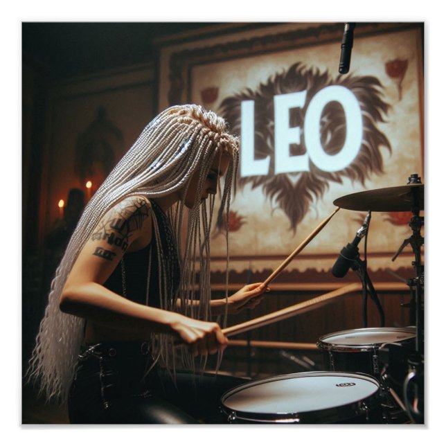 Foto Leo Zodiac Musical Drums (Frente)