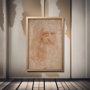 Foto Leonardo Da Vinci, Presumido Autorretrato