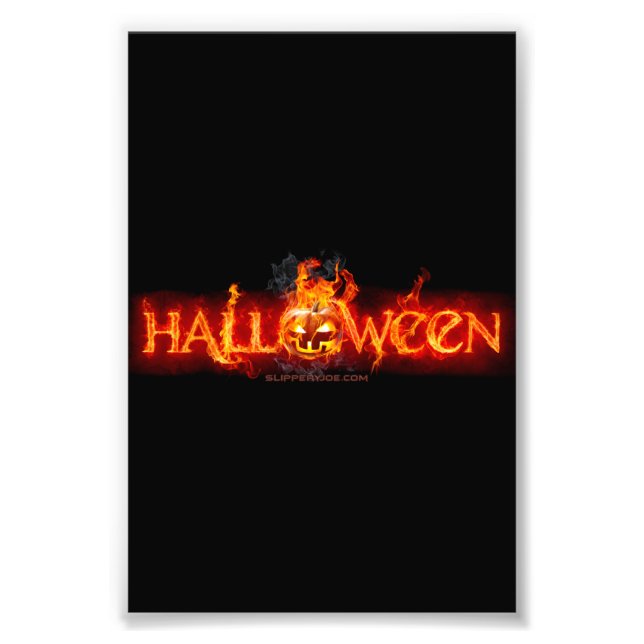 Foto Letras ardentes maciças do SlipperyJoe no Hallowee (Frente)