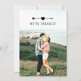 Foto leve | Anúncio de Noivado