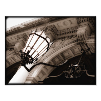 Foto leve da rua antiga