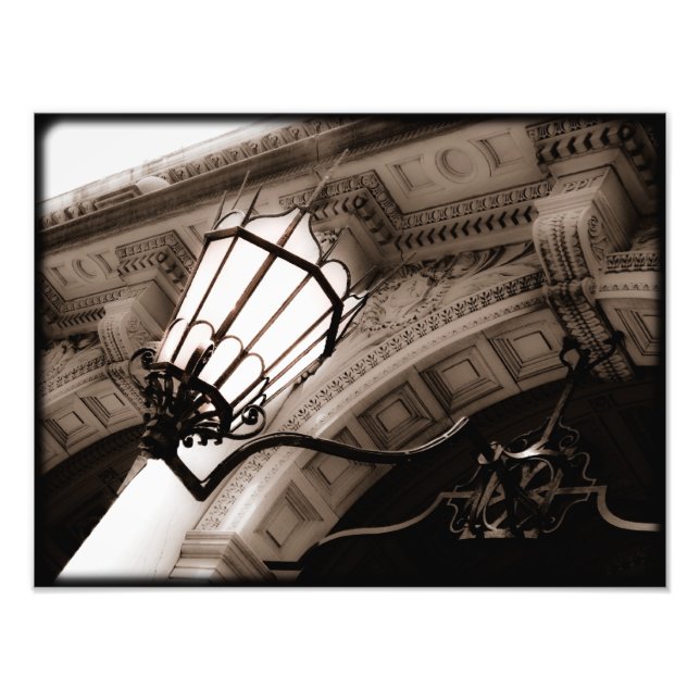 Foto leve da rua antiga (Frente)