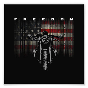 Foto Liberdade para motocicleta americana
