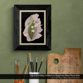 Foto Lily of the Valley: A Return to Feliness Black