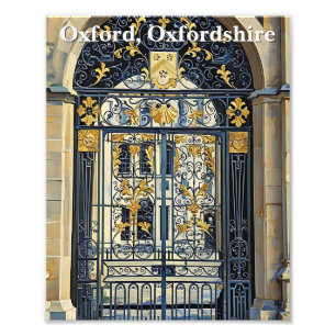 Foto Limiar do ouro - Porta do Ornamentado em Oxford