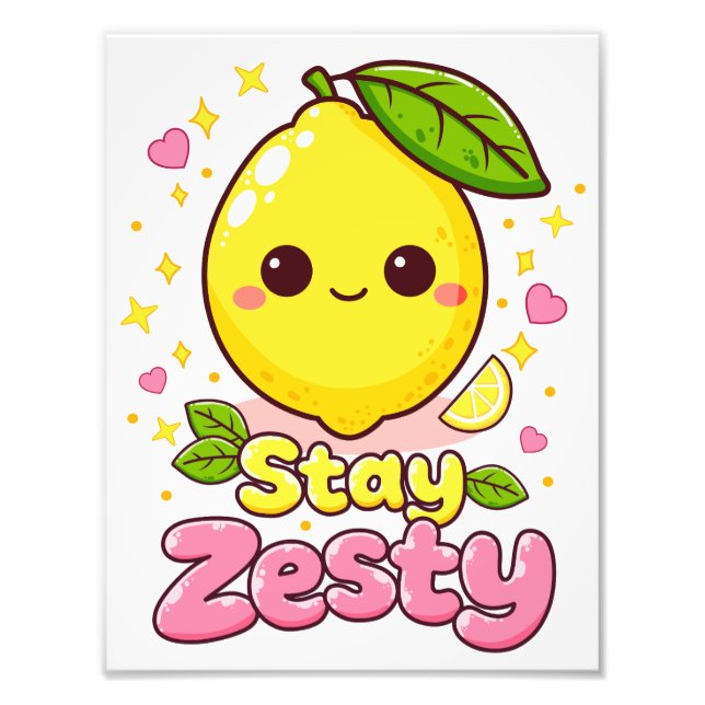Foto Limo Kawaii Fofo “Fique Zesty” (Frente)