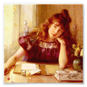 Foto Linda, jovem senhora, por Albert Lynch, Belle Epoq