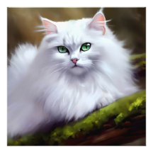 Linda pintura de gato