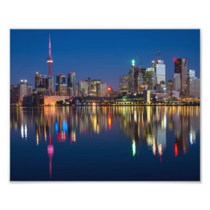 Foto Linda Toronto Canadá Noite Skyline