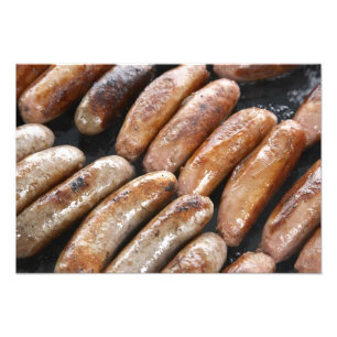 Foto Linguiças na Churrasqueira