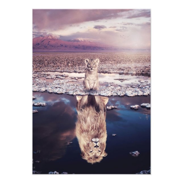 Foto Lion Baby Lion Crescerá (Frente)