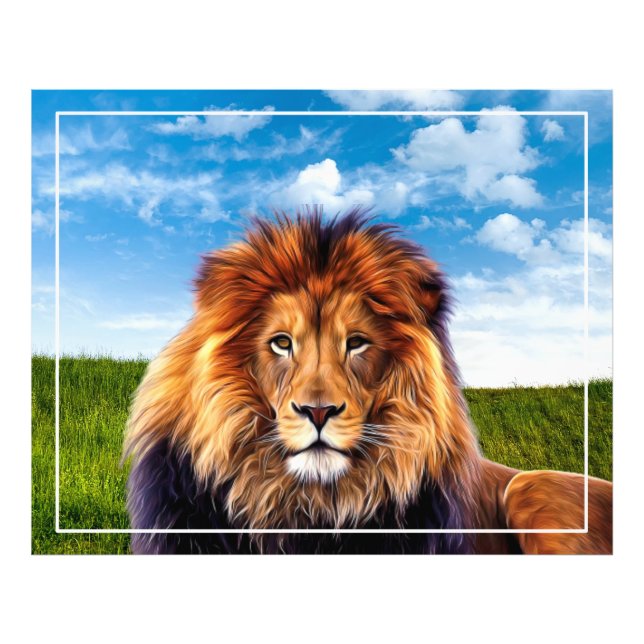 Foto Lion O Rei da Floresta (Frente)