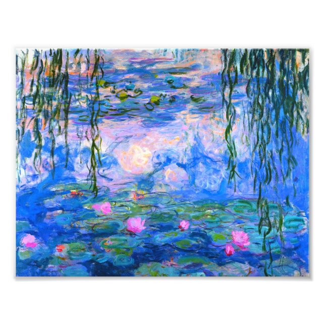 Foto Lírios Claude Monet Restaurados (Frente)