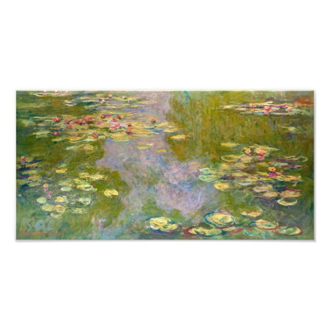 Foto Lírios de água | Claude Monet | (Frente)