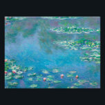 Foto Lírios por Claude Monet Fine Art Painting<br><div class="desc">Linda obra-prima de Claude Monet - Água Lírios do seu jardim em Giverny,  França. Uma das mais famosas pinturas de arte na história da arte e um belo exemplo de impressionismo. Este é um trabalho de arte maravilhoso e um presente excelente para amante da arte.</div>