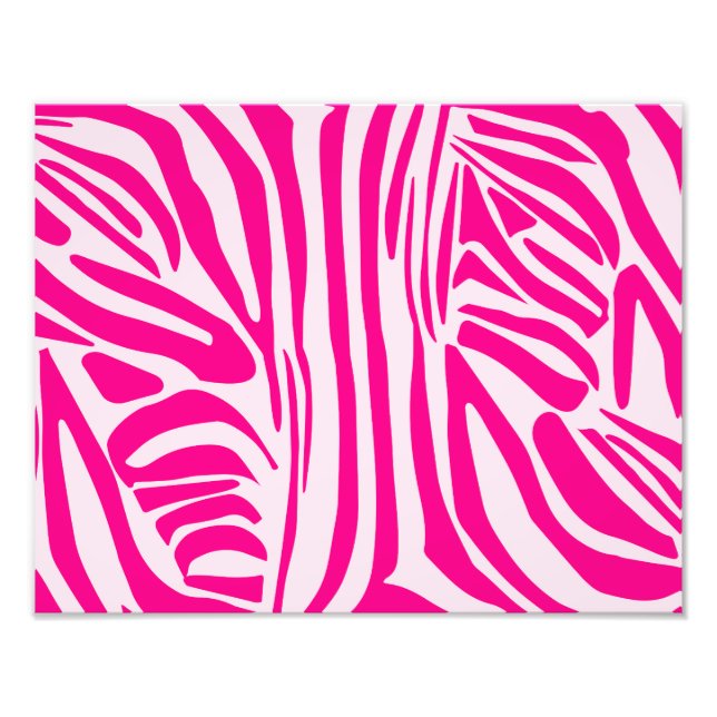 Foto Listras de zebra rosa (Frente)