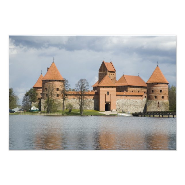 Foto Lituânia, Trakai. Castelo da Ilha 2 (Frente)