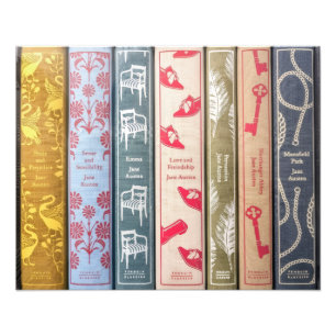 Foto Livros de Jane Austen