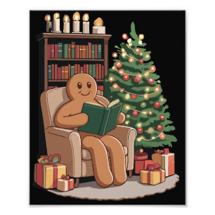 Foto Livros de Leitura de Pão de Mel Retrô Natal Profes