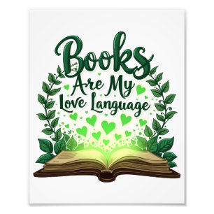 Foto Livros São Minha Linguagem De Amor Lendo Bibliotec