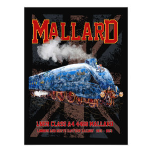 Foto LNER Classe A4 Mallard Locomotiva bandeira da Uniã