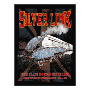 Foto LNER da Silver Link Classe A4 2509 Marca Locomotiv