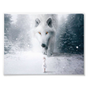 Foto Lobo branco gigante