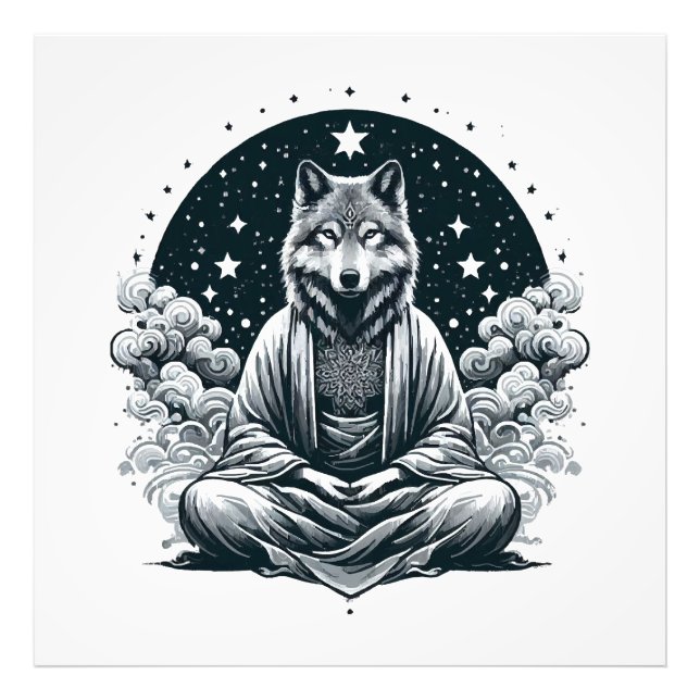 Foto Lobo Consciente (Frente)