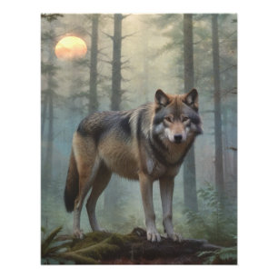 Foto Lobo na Floresta