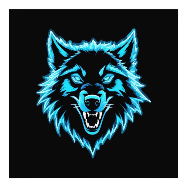 Foto Lobo Neon (Frente)