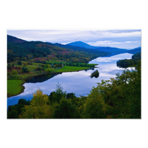 Foto Loch Tummel, Scotland Photo impressão