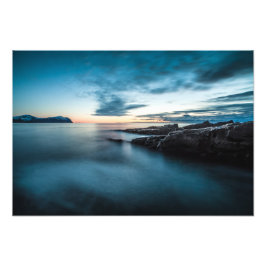 Foto Lofoten Blue Hour Seascape