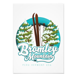 Foto logotipo da Bromley Mountain Peru Vermont US Ski