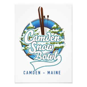 Foto Logotipo de esqui Camden Snow Bowl.